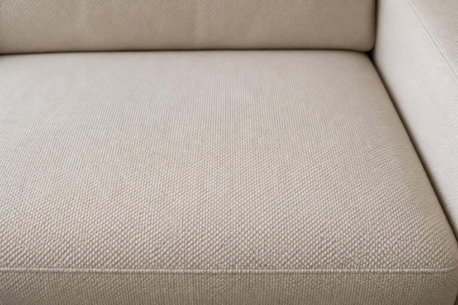 Restored carpet surface after successful stain removal.
